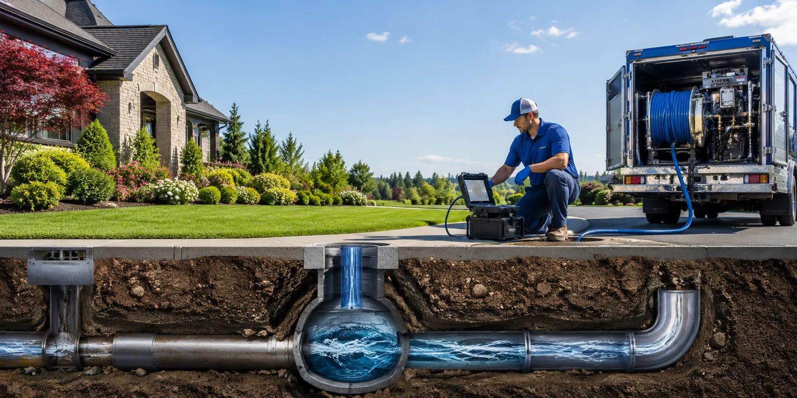 Drainage restoration information for Harrisville, WV